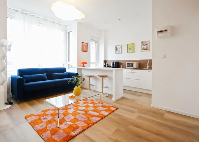 Apartamento Palm Springs -studio Design Et Lumineux à Malo